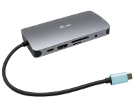 I-TEC USB-C Metal Nano Travel Dock HDMI VGA LAN czytnik SD PD 100W - 590186 - zdjęcie 2